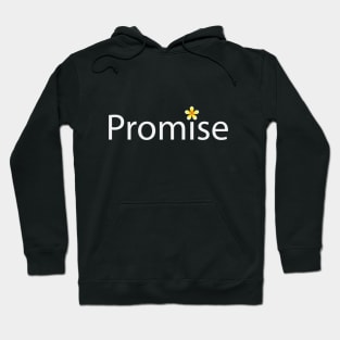 Promise artistic text design Hoodie